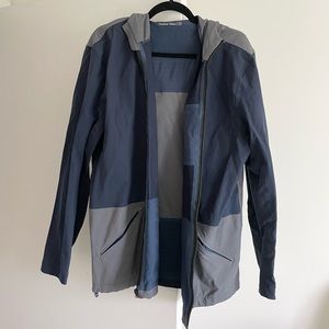 Outdoor Voices Men's Hooded Stretch Crepe Jacket - XL